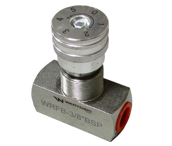 Zawór dławiący WRFB 90 3/8"BSP Waryński