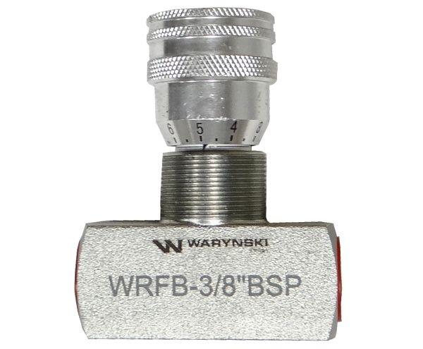 Zawór dławiący WRFB 90 3/8"BSP Waryński