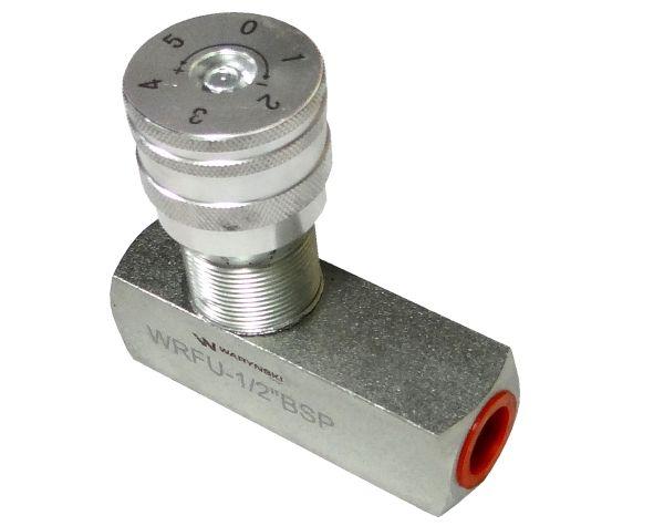 Zawór dławiąco-zwrotny WRFU 90 1/2"BSP Waryński