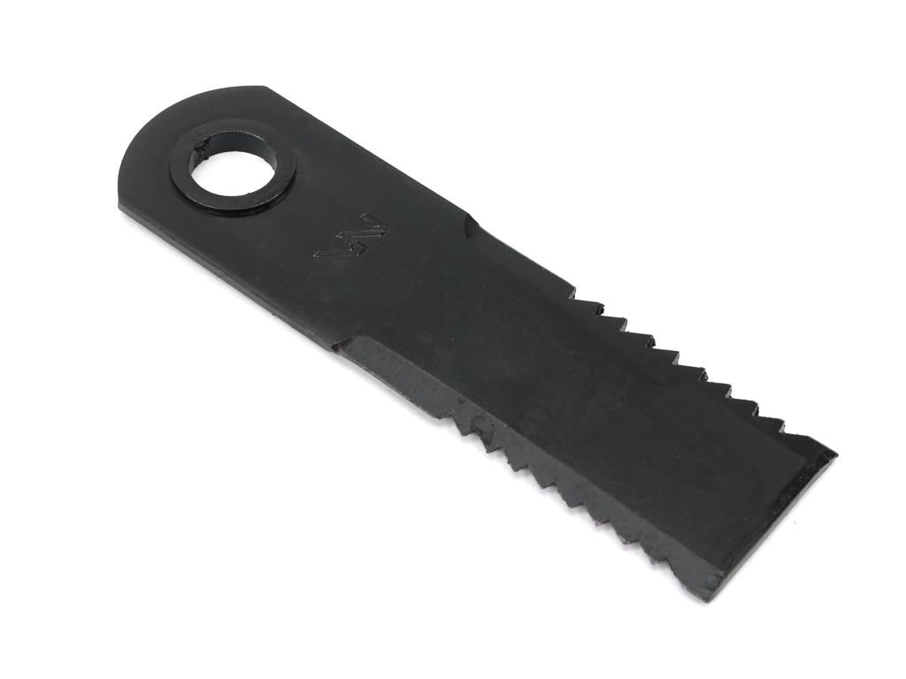 Nóż obrotowy rozdrabniacz słomy sieczkarnia uzębiony 173x50x4mm otwór 20 z tuleją zastosowanie 755784.1 Claas Lexion WARYŃSKI ( sprzedawane po 25 )