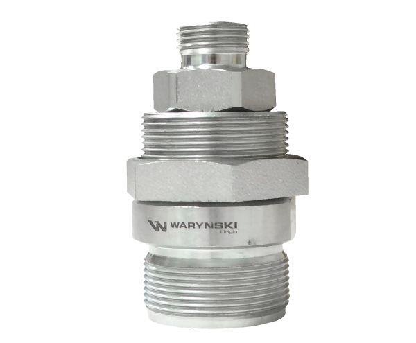Zawór gniazdo (Bizon) M18x1,5 skręcane (ZSR6160101) Waryński