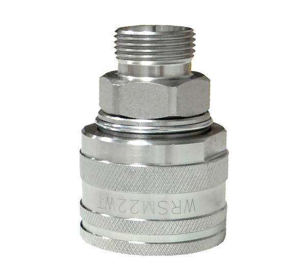 Zawór wtyczka M22x1.5 skręcane (50490030) Waryński (opakowanie 50szt)