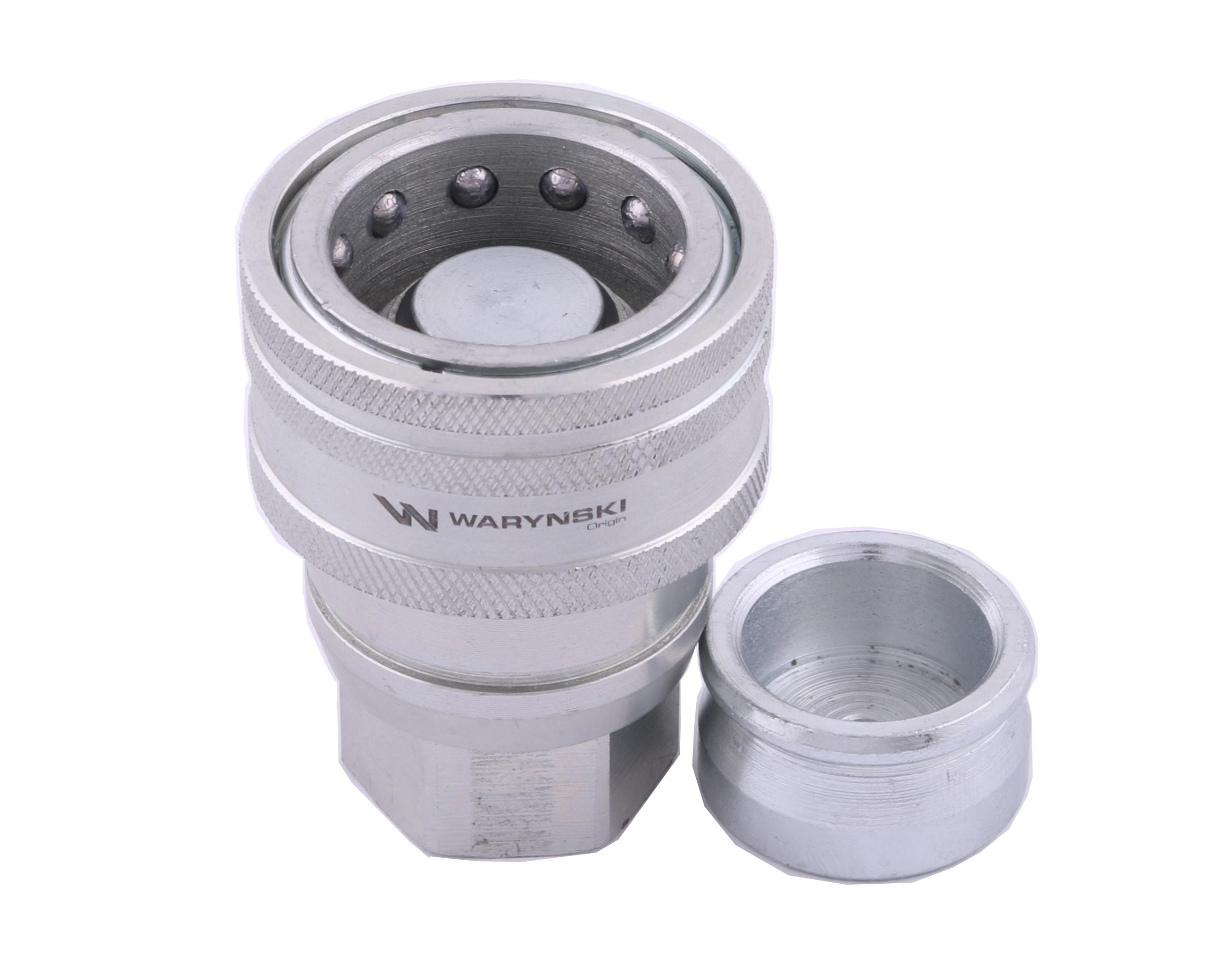 Szybkozłącze hamulcowe gniazdo G3/8"BSP gwint wewnętrzny Waryński