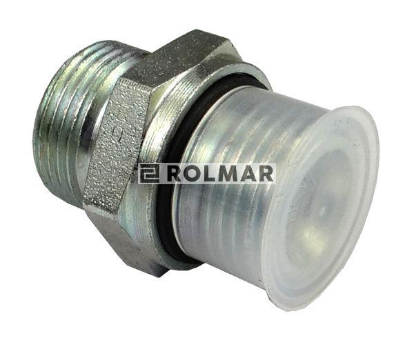 Przyłącze hydrauliczne proste BB M22x1,5-G1/2-ED z uszcz. (G1/2X22) CAST