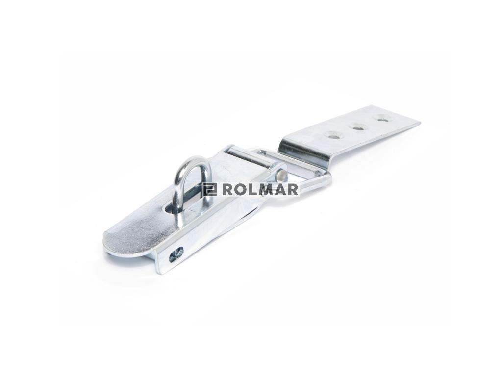 Spinacz zaczep zamek burty uniwersalny 191 mm x 31 mm, ze skoblem, klamra z drutu fi-5 mm