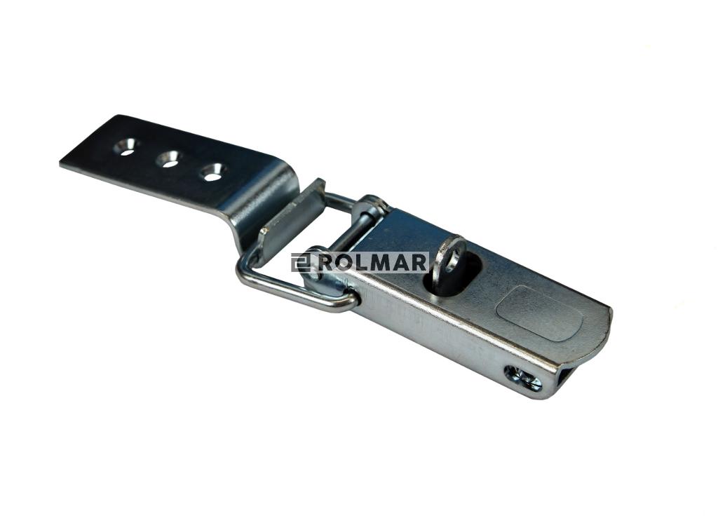 Spinacz. zaczep. zamek burty uniwersalny 155 mm x 30 mm. ze skoblem. klamra z drutu fi-5mm